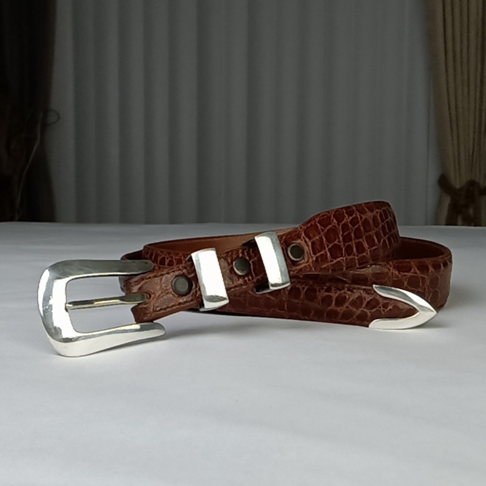 Douglas Magnus Alligator Belt.
